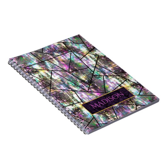 Elegantes Bilderbuch für geistliche Glitzer Notizblock (Rechte Seite)