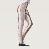 Elegantes Birch Trees Forest Acryllic Artwork | Leggings (Rechts)