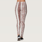 Elegantes Birch Trees Forest Acryllic Artwork | Leggings (Rückseite)