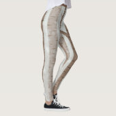 Elegantes Birch Trees Forest Acryllic Artwork | Leggings (Rechts)