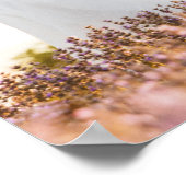 Elegantes Black Calligraphy Foto Wedding Willkomme Poster (Ecke)