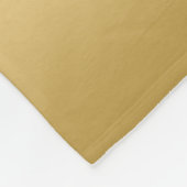 Elegantes Black & Gold Boat Anker Modernes Design Fleecedecke (Ecke)