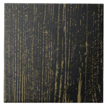 Elegantes Black Gold Wood Grain