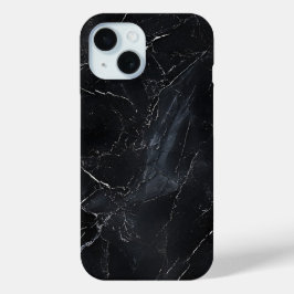 Elegantes Black Marble Phone Case