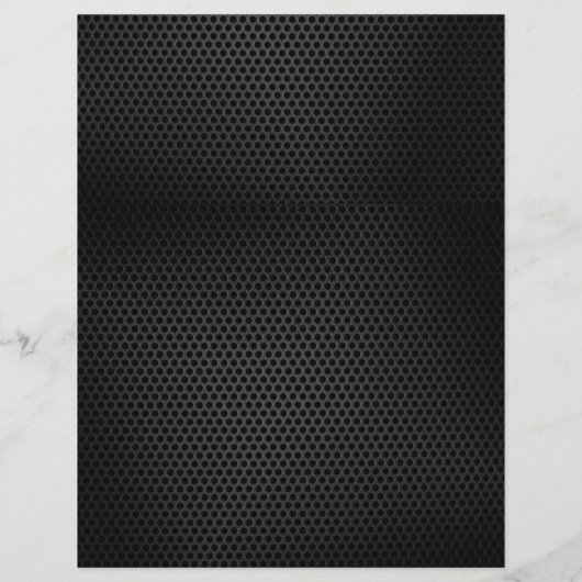 Elegantes Black Metallic Real Anwesen Flyer (Hinten)