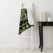 Elegantes Blattdesign Botanisch Sherpadecke (Beispiel)