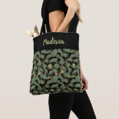 Elegantes Blattdesign Botanisch Tasche (Von Nahem)