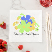 Elegantes, blau-gelbes Grün im Innern von Inspo