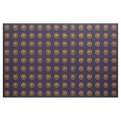 Elegantes Blau und Gold Stoff (Yard (91,4 cm))