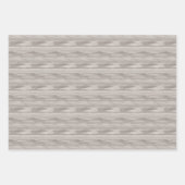 Elegantes Blau und Gray Snowy Rentier Weihnachten Geschenkpapier Set (Vorderseite 2)