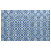 Elegantes Blau-Weiß-Muster Stoff (Yard (91,4 cm))