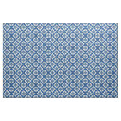 Elegantes Blau-Weiß-Muster Stoff (Fat Quarter (45,7 x 55,9 cm))