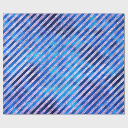 Elegantes blaues Aqua Weihnachtsfeiertage Wra Geschenkpapier (Flach)