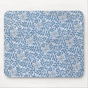 ELEGANTES BLAUES BLUMEN MOUSEPAD