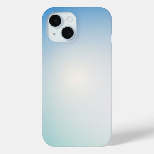 Elegantes blaues Leder Case-Mate iPhone Hülle (Rückseite)