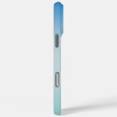 Elegantes blaues Leder Case-Mate iPhone Hülle (Rückseite / Rechts)