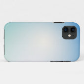 Elegantes blaues Leder Case-Mate iPhone Hülle (Rückseite (Horizontal))