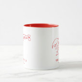 Elegantes blaues Lobster/Restaurant mit Meeresfrüc Tasse (Zentrum)