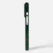 Elegantes blaues Marmor-iPhone / iPad-Case Case-Mate iPhone Hülle (Rückseite / Links)