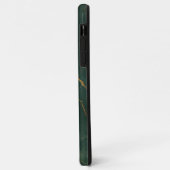 Elegantes blaues Marmor-iPhone / iPad-Case Case-Mate iPhone Hülle (Hinten/Links)