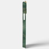Elegantes blaues Marmorstein-iPhone/iPad-Case Case-Mate iPhone Hülle (Rückseite / Rechts)