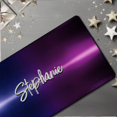 Elegantes blaues Omelette Schreibtischunterlage