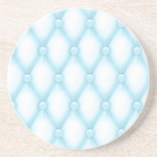 Elegantes Blaues und weiß Sandstein Untersetzer