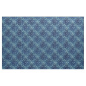 Elegantes Blaues Vintag Damask Muster Stoff (Fat Quarter (45,7 x 55,9 cm))
