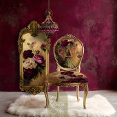 Elegantes Blooms Parasol Fashion Full Portrait Seidenpapier