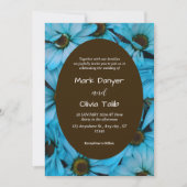 Elegantes Blue Board-Einladungs-Template Einladung (Vorderseite)