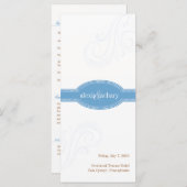 Elegantes Blue Program, Caroline Wedding Collectio (Vorne/Hinten)