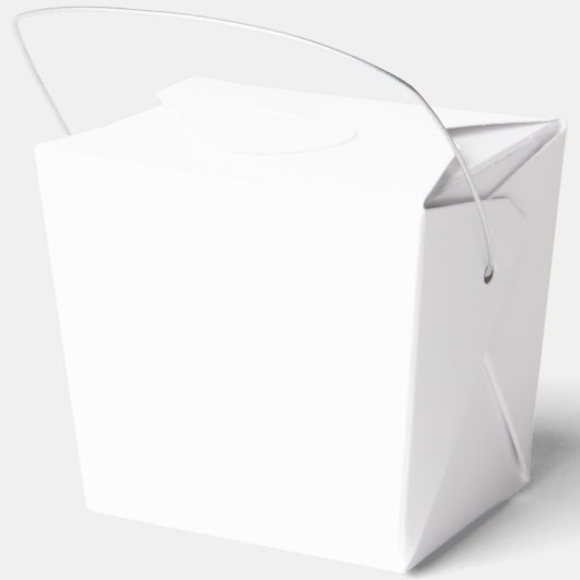 Elegantes Blue Ribbon Bow Confirmation Party Geschenkschachtel (Rückseite)