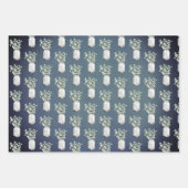 Elegantes Blue Surprise Retirement Party Classic R Geschenkpapier Set (Vorderseite 3)