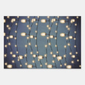 Elegantes Blue Surprise Retirement Party Classic R Geschenkpapier Set (Vorderseite)