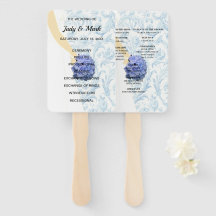 Elegantes Blue Wedding Gown Programm