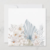 elegantes blühendes böhmisches Brautparty (Rückseite)