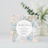 elegantes blühendes böhmisches Brautparty (Stehend Vorderseite)