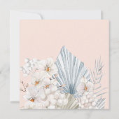 elegantes blühendes böhmisches Brautparty (Rückseite)