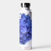 Elegantes, blühendes Hydrangeas Trinkflasche (Links)