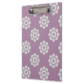 Elegantes Blume Muster Klemmbrett (Links)