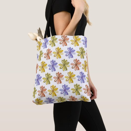 Elegantes Blume Muster Tasche (Von Nahem)