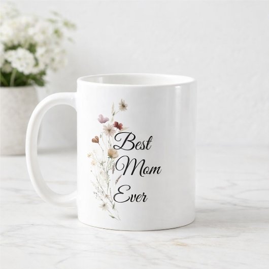 Elegantes Blumen-Geschenk für Mutter Kaffeetasse