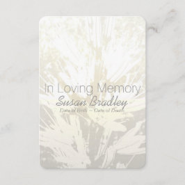 Elegantes Blumen in liebevoller Einladung