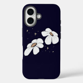 Elegantes Blumen-iPhone-Case  iPhone 16 Hülle