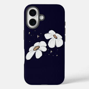 Elegantes Blumen-iPhone-Case  iPhone 16 Hülle