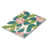 Elegantes Blumen- u. Reben Notizblock (Rotiert)
