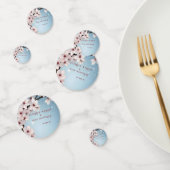 Elegantes Blumenblossom Hochzeitsplanung Konfetti (Gruppe)