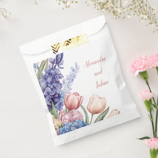 Elegantes Blumenbündel Geschenktütchen (Versiegelt)