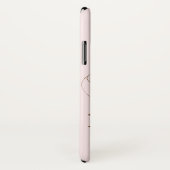 Elegantes Blumendesign Case-Mate iPhone Hülle (Hinten/Rechts)