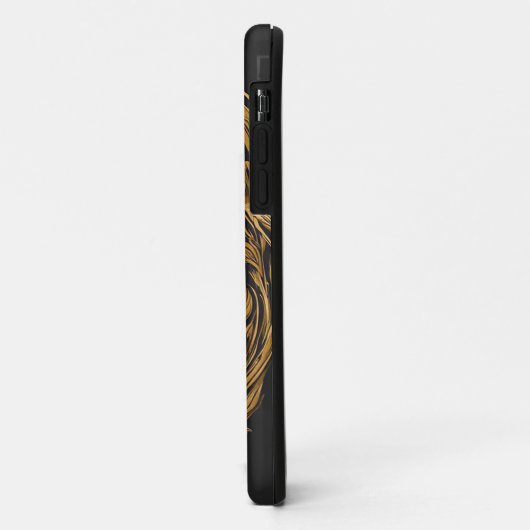 Elegantes Blumendesign Case-Mate iPhone Hülle (Hinten/Links)